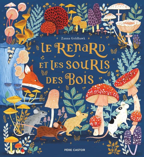 Couverture du livre LE RENARD ET LES SOURIS DES BOIS