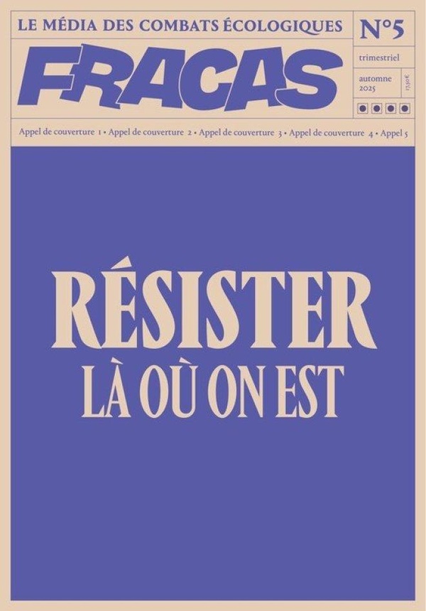 Couverture du livre FRACAS 5 - RESISTER
