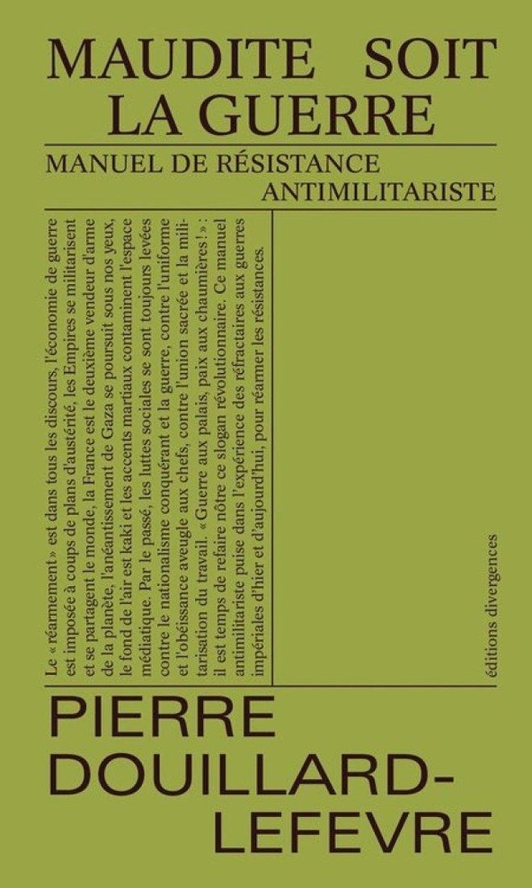 Couverture du livre MAUDITE SOIT LA GUERRE