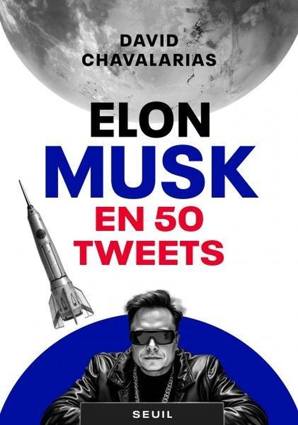 Couverture du livre ELON MUSK EN 50 TWEETS