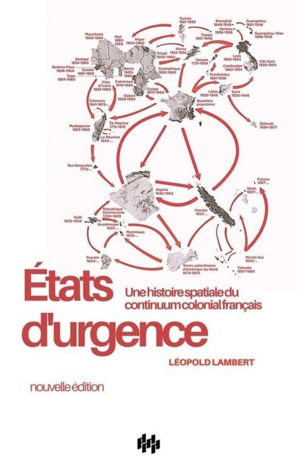Couverture du livre ETATS D'URGENCE (NED 2025) - UNE HISTOIRE SPATIALE DU CONTINUUM COLONIAL FRANCAIS