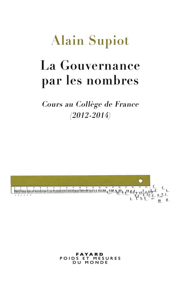 Couverture du livre LA GOUVERNANCE PAR LES NOMBRES