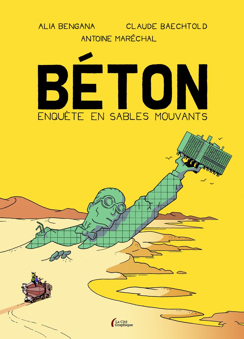 Couverture du livre BETON - ENQUETE EN SABLES MOUVANTS