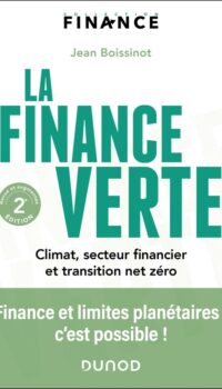 Couverture du livre LA FINANCE VERTE - 2E ED. - CLIMAT