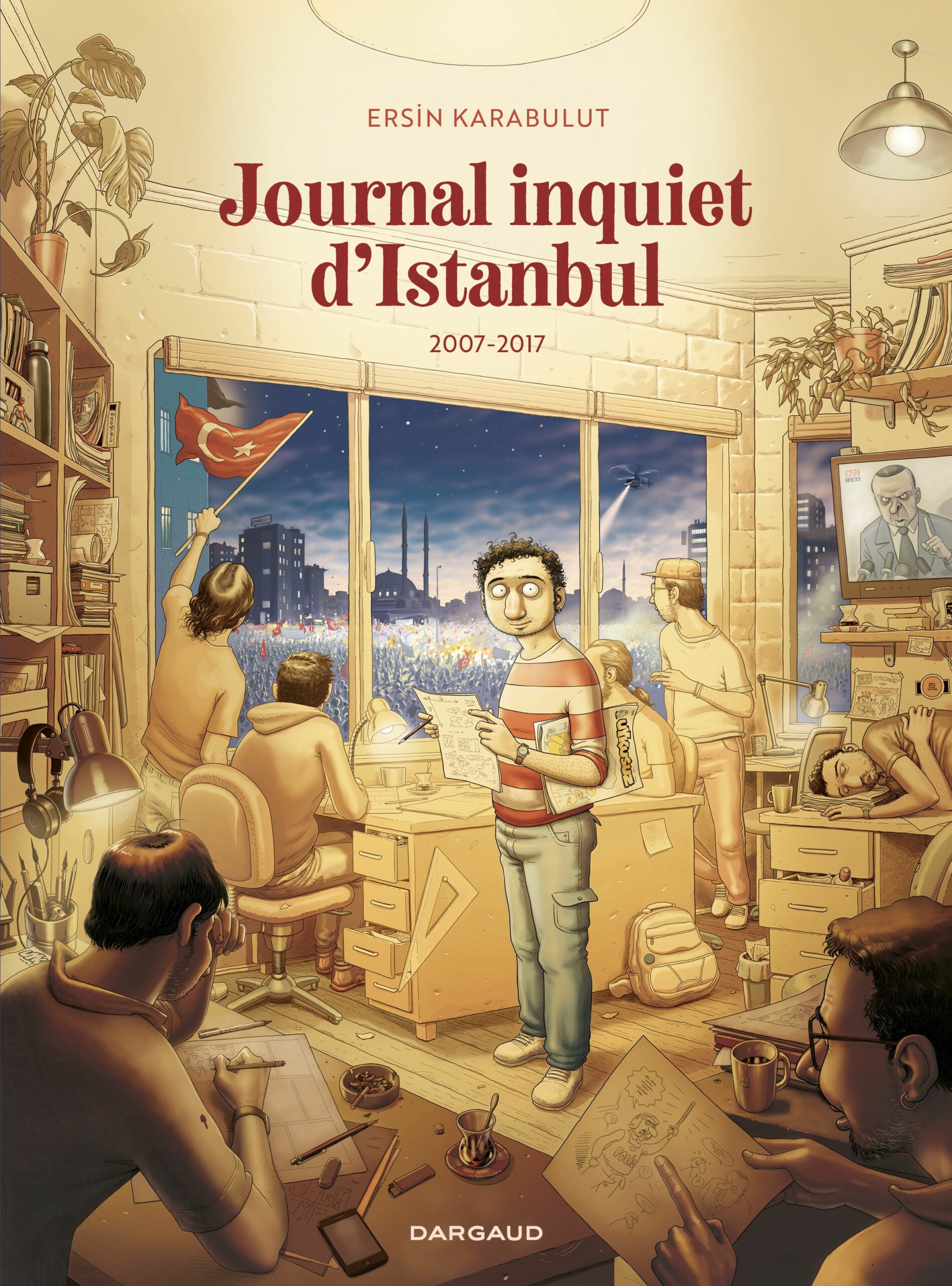 Couverture du livre JOURNAL INQUIET D'ISTANBUL - TOME 2