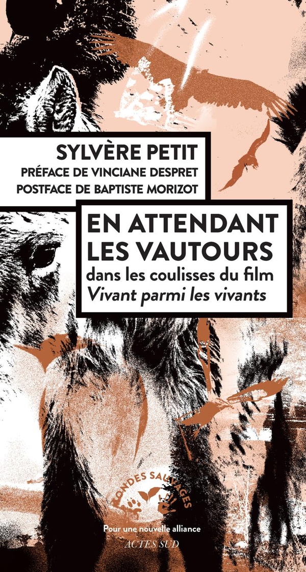Couverture du livre EN ATTENDANT LES VAUTOURS - DANS LES COULISSES DU FILM VIVANT PARMI LES VIVANTS