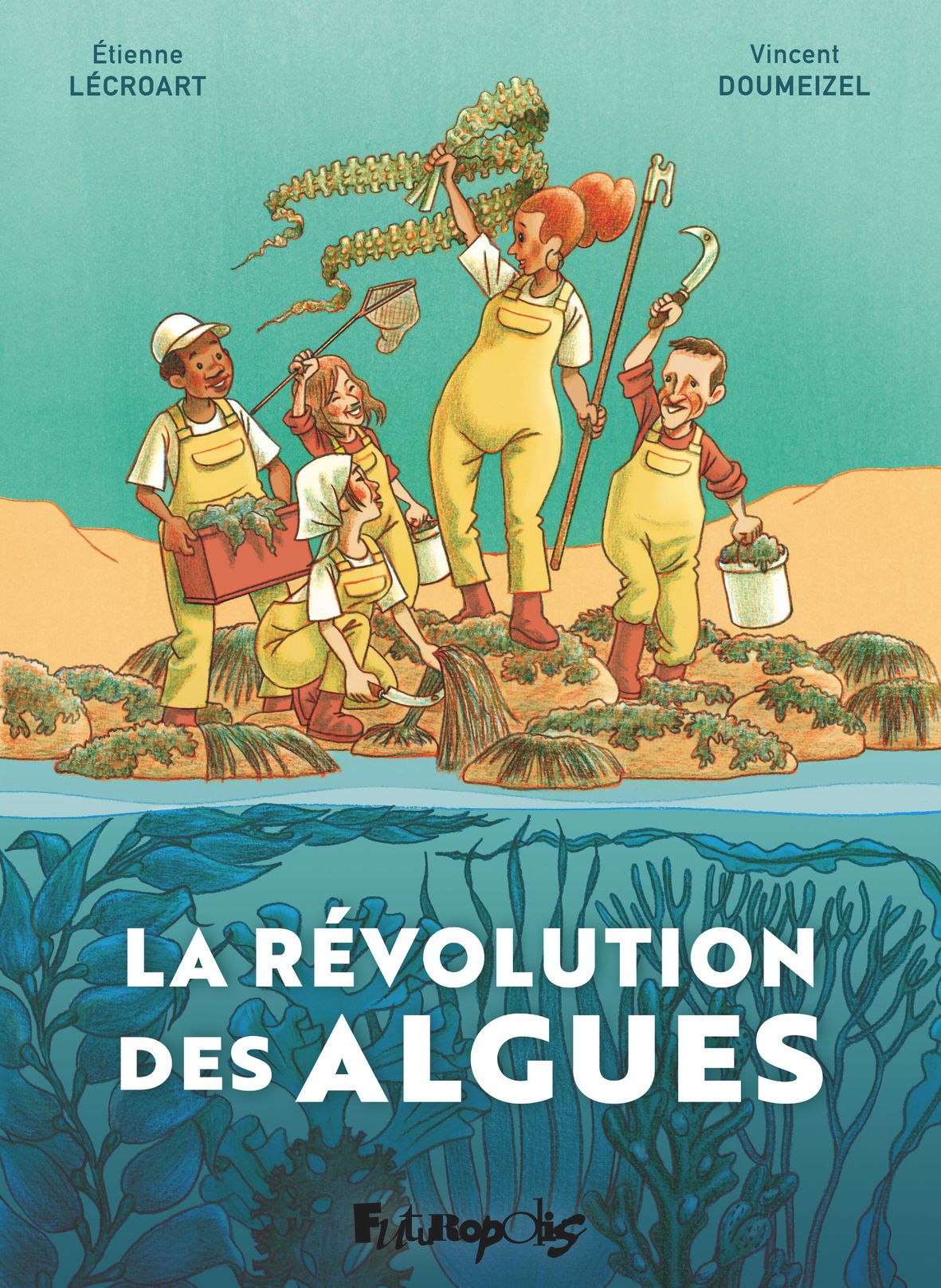 Couverture du livre LA REVOLUTION DES ALGUES