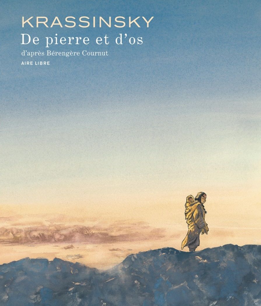 Couverture du livre AIRE LIBRE - DE PIERRE ET D'OS