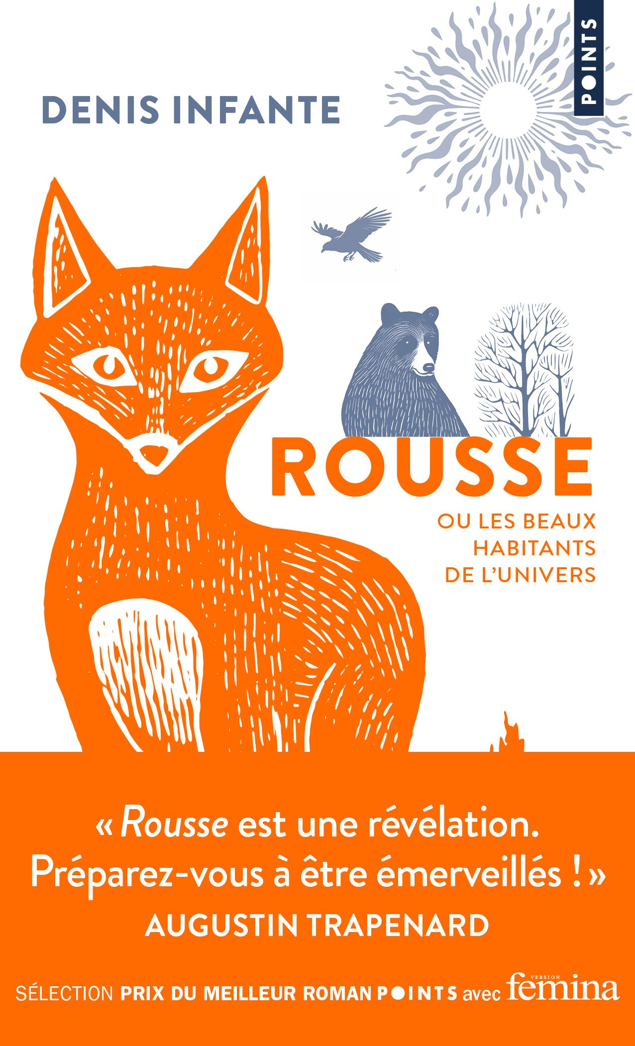 Couverture du livre ROUSSE OU LES BEAUX HABITANTS DE L'UNIVERS
