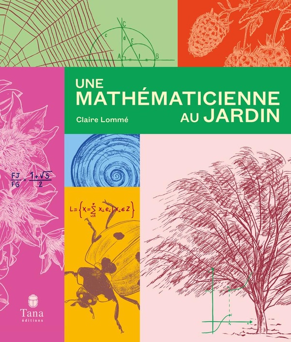 Couverture du livre UNE MATHEMATICIENNE AU JARDIN