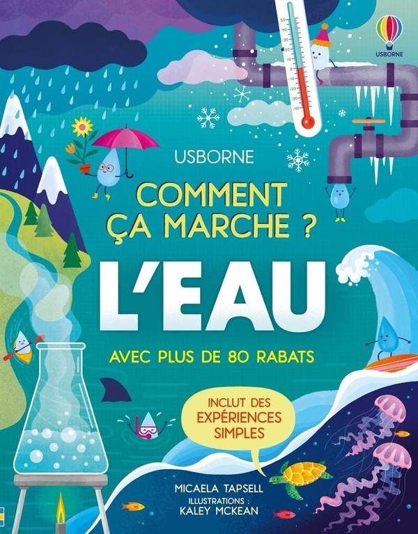 Couverture du livre L'EAU - COMMENT CA MARCHE ? - DES 7 ANS
