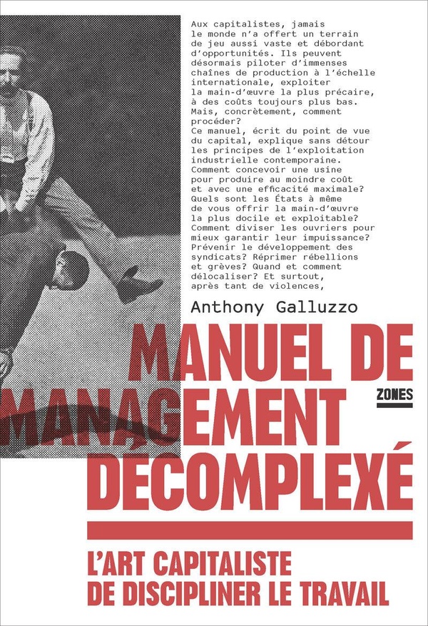 Couverture du livre MANUEL DE MANAGEMENT DECOMPLEXE - L'ART CAPITALISTE DE DISCIPLINER LE TRAVAIL