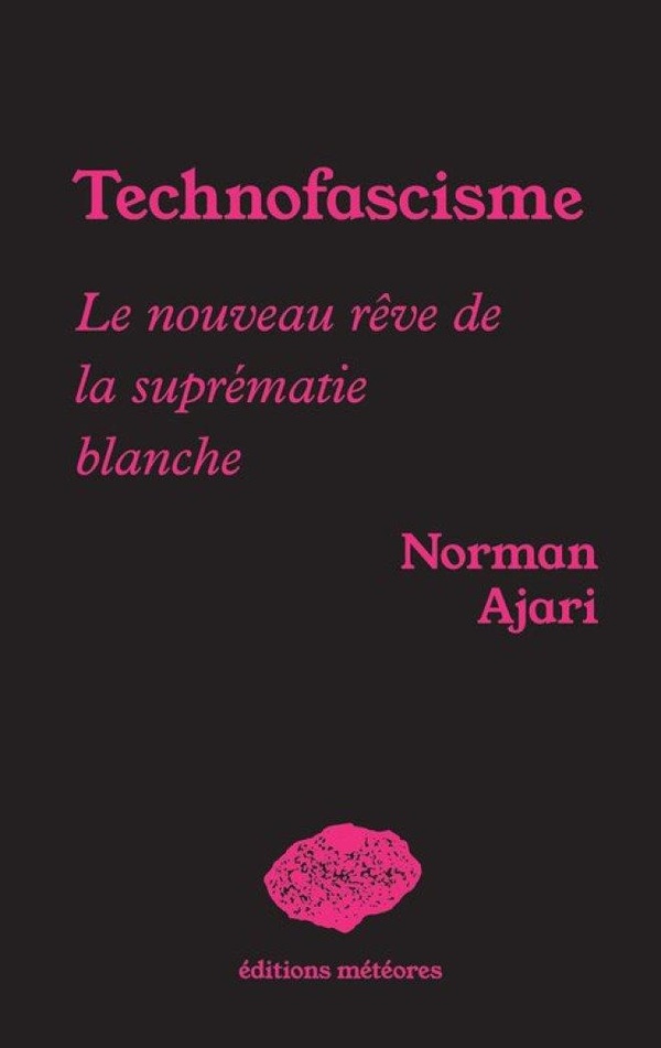 Couverture du livre TECHNOFASCISME - LE NOUVEAU REVE DE LA SUPREMATIE BLANCHE