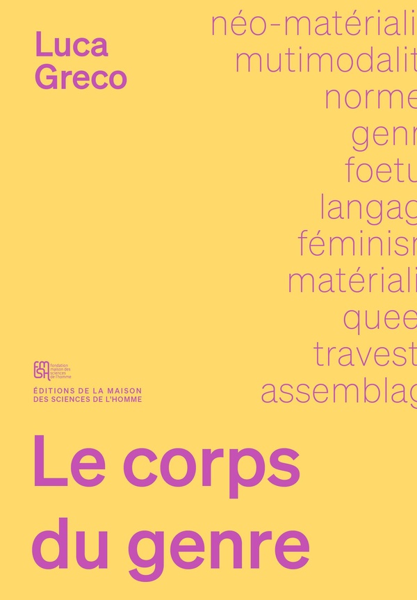 Couverture du livre LE CORPS DU GENRE