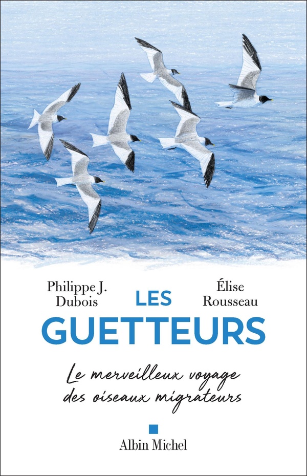 Couverture du livre LES GUETTEURS - LE MERVEILLEUX VOYAGE DES OISEAUX MIGRATEURS