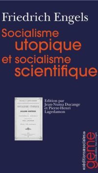 Couverture du livre SOCIALISME UTOPIQUE ET SOCIALISME SCIENTIFIQUE - EDITION ET INTRODUCTION DE JEAN-NUMA DUCANGE ET PIE