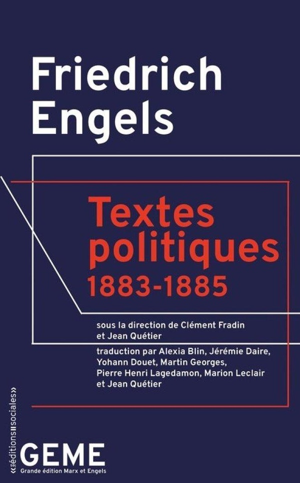 Couverture du livre TEXTES POLITIQUES (1883-1895)