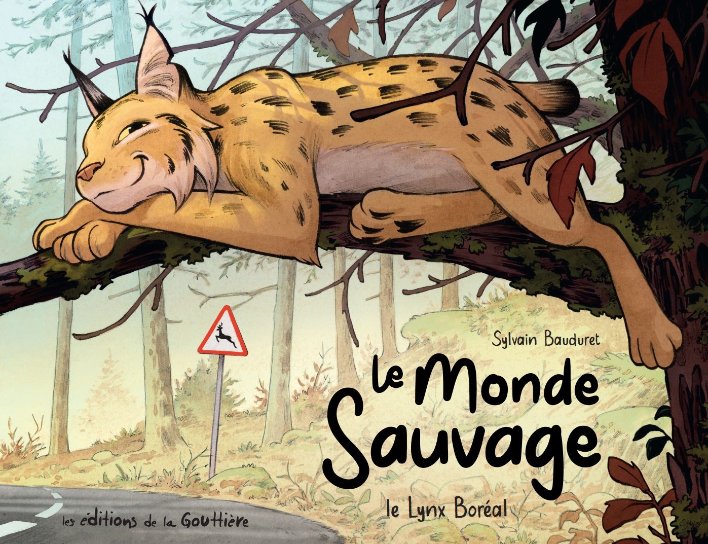 Couverture du livre LE MONDE SAUVAGE - TOME 2 - LE LYNX BOREAL