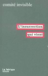 Couverture du livre L' INSURRECTION QUI VIENT