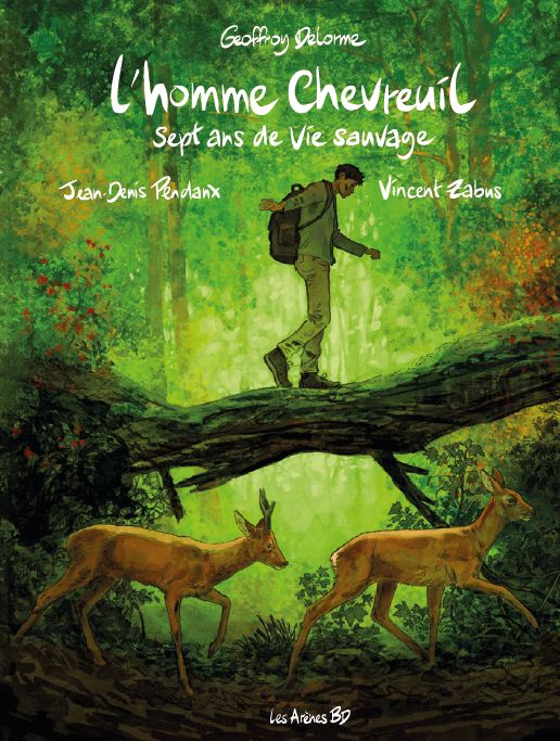 Couverture du livre L'HOMME-CHEVREUIL - SEPT ANS DE VIE SAUVAGE