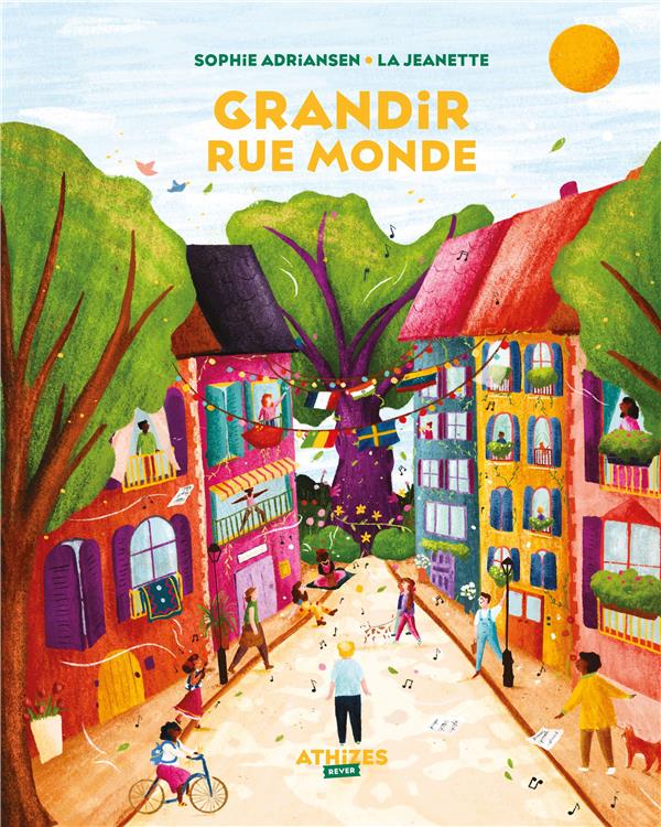 Couverture du livre GRANDIR RUE MONDE