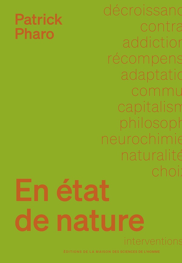 Couverture du livre EN ETAT DE NATURE