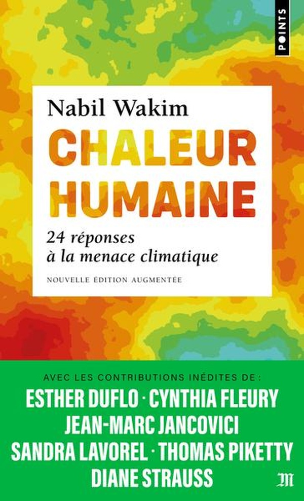Couverture du livre CHALEUR HUMAINE - 24 REPONSES A LA MENACE CLIMATIQUE