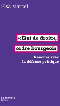 Couverture du livre ETAT DE DROIT