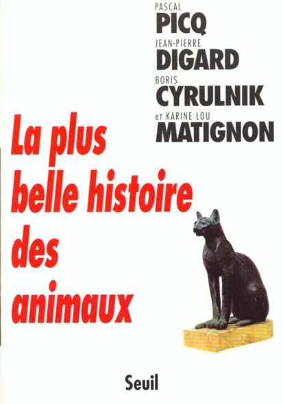 Couverture du livre LA PLUS BELLE HISTOIRE DES ANIMAUX