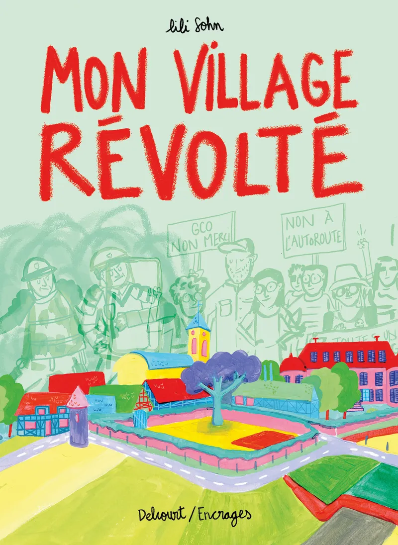 Couverture du livre MON VILLAGE REVOLTE