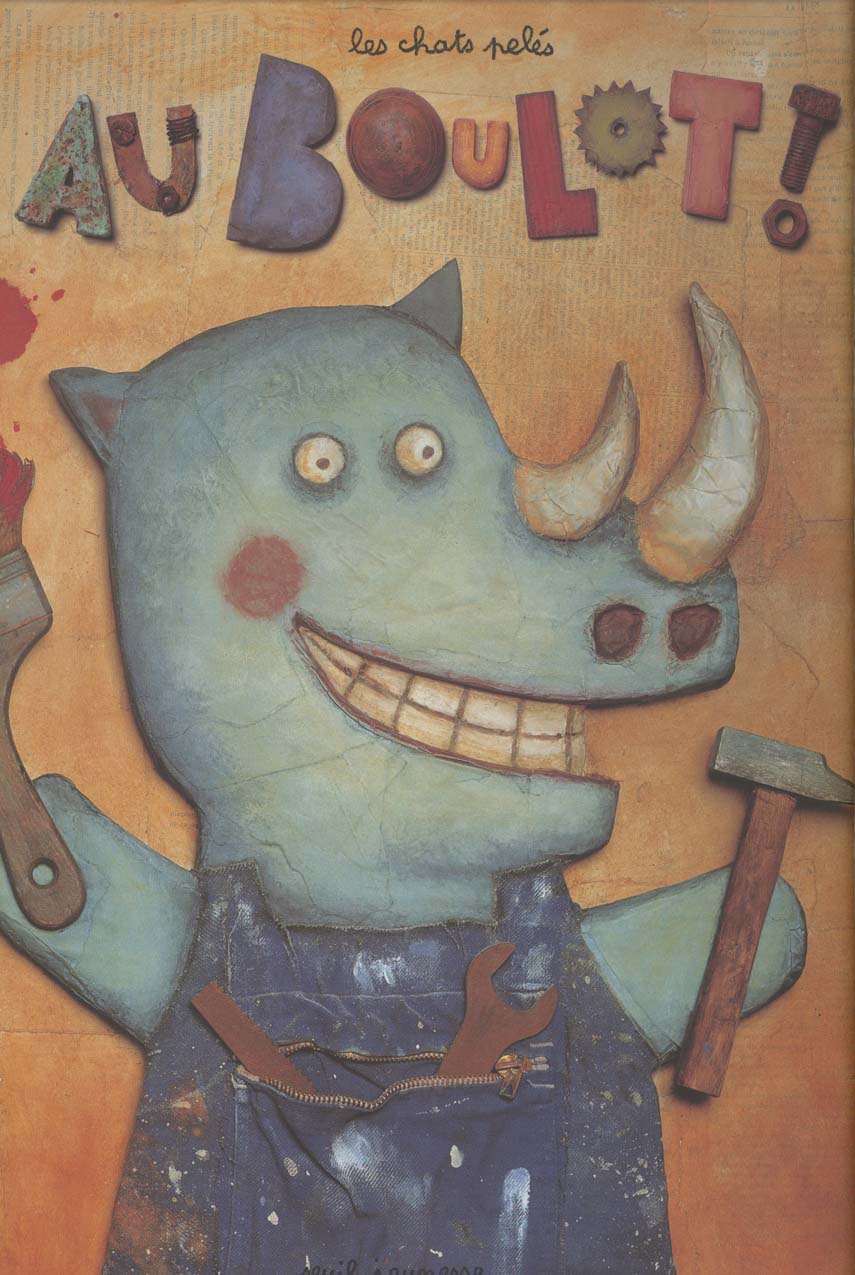 Couverture du livre AU BOULOT