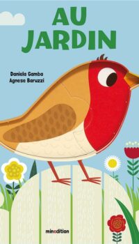 Couverture du livre AU JARDIN - MON TOUT PREMIER LIVRE PUZZLE