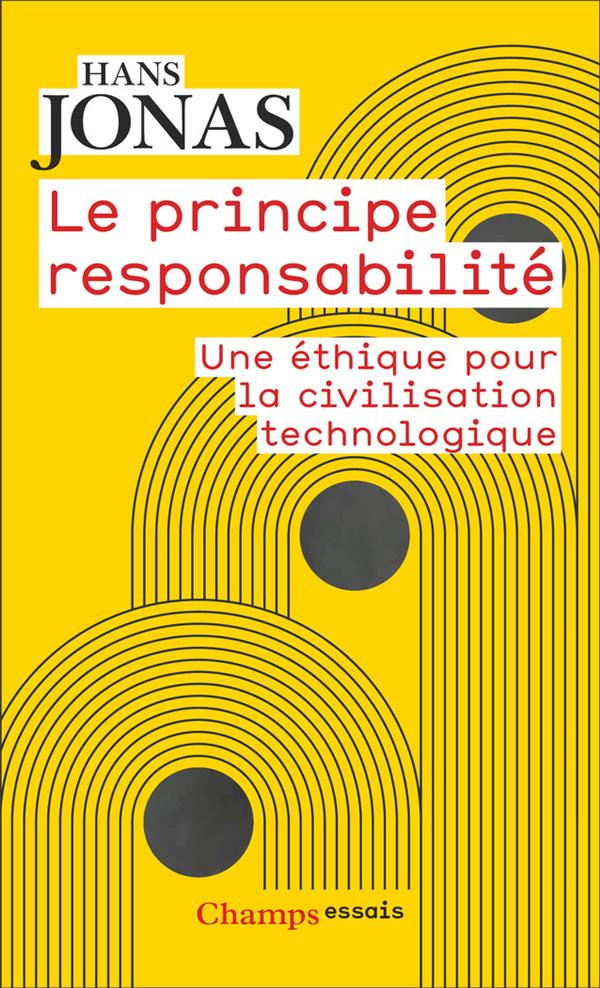 Couverture du livre LE PRINCIPE RESPONSABILITE - UNE ETHIQUE POUR LA CIVILISATION TECHNOLOGIQUE