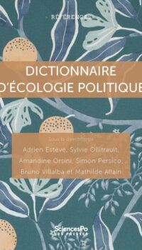Couverture du livre DICTIONNAIRE D'ECOLOGIE POLITIQUE