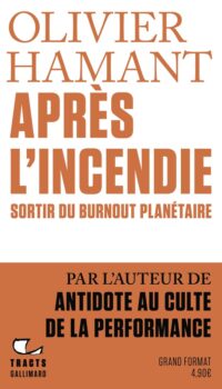 Couverture du livre APRES L'INCENDIE - SORTIR DU BURNOUT PLANETAIRE