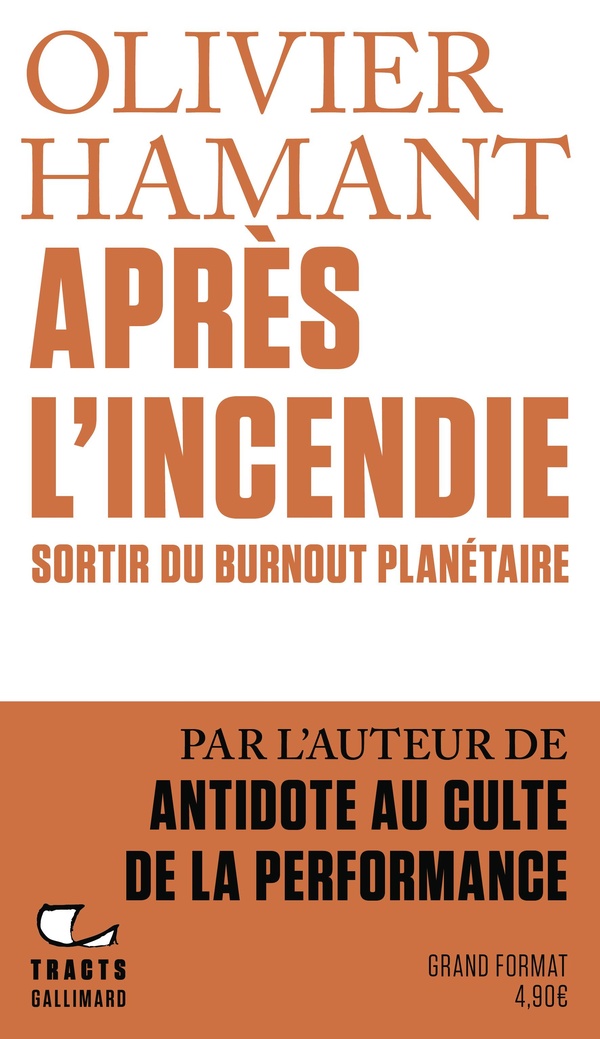 Couverture du livre APRES L'INCENDIE - SORTIR DU BURNOUT PLANETAIRE