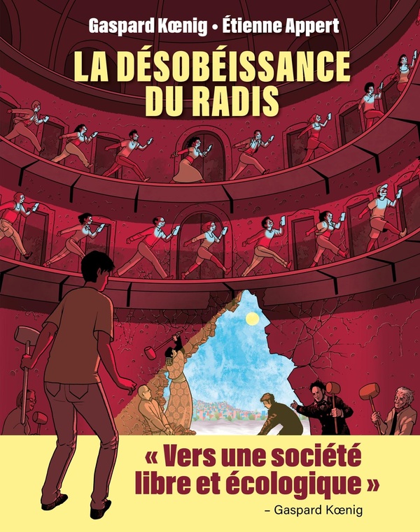Couverture du livre LA DESOBEISSANCE DU RADIS