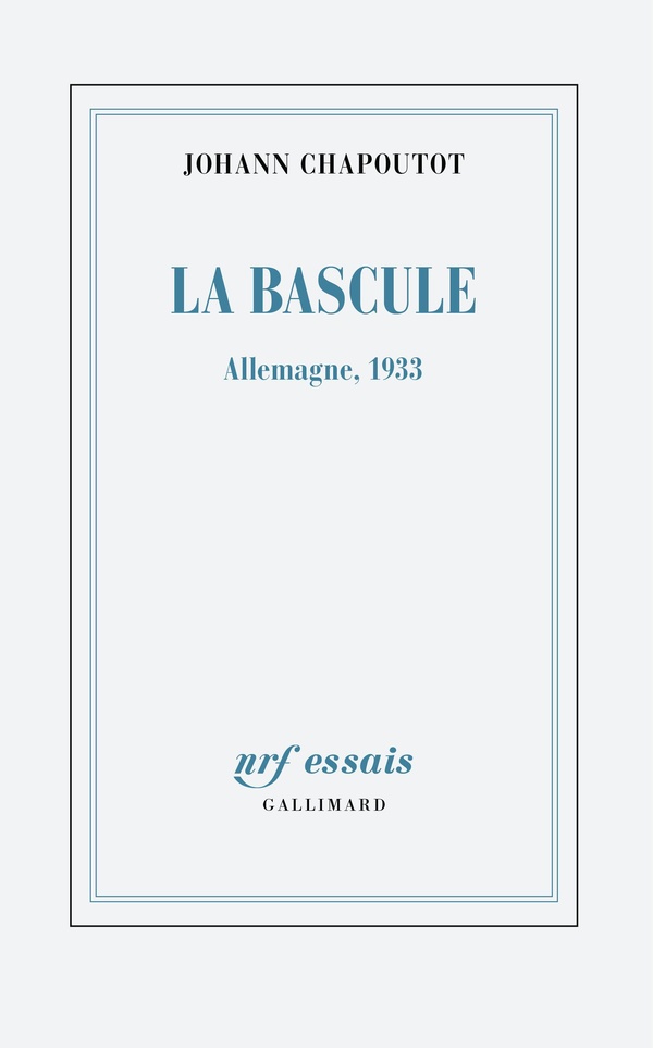 Couverture du livre LA BASCULE - ALLEMAGNE